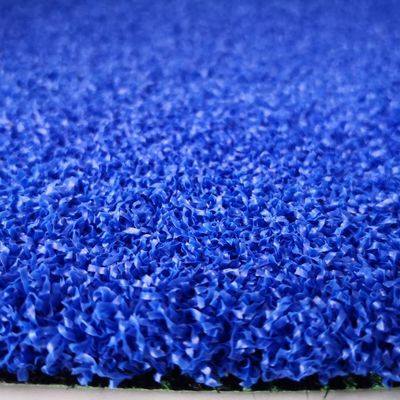 Densità PE colore blu erba artificiale esterna per campo da tennis padella erba a prezzi accessibili
