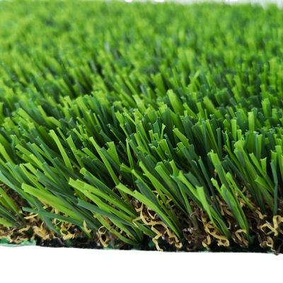 16800 cuciture/m2 Densità verde a forma di U Erba sintetica con alto Dtex e colore verde