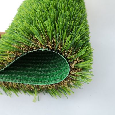 16800 cuciture/m2 Densità verde a forma di U Erba sintetica con alto Dtex e colore verde