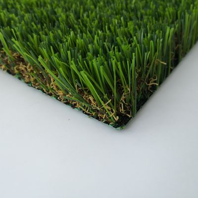 16800 cuciture/m2 Densità verde a forma di U Erba sintetica con alto Dtex e colore verde