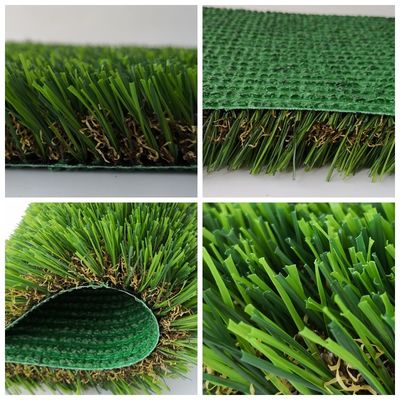 16800 cuciture/m2 Densità verde a forma di U Erba sintetica con alto Dtex e colore verde