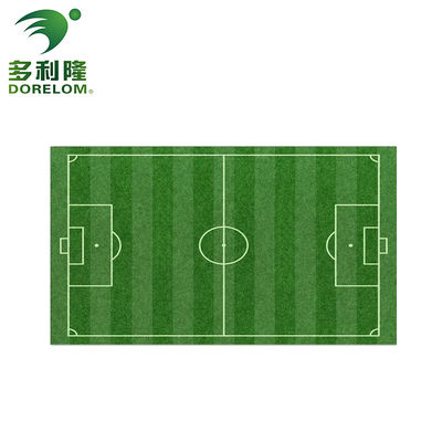 Monofilamento PE erba da campo da calcio all'aperto ad alta densità con tasso di cucitura di 16/10 cm
