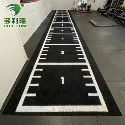 Tracciato di slitta per palestra in PE resistente 63000 punti/m2 Tracciato di erba artificiale