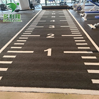 Tracciato di slitta per palestra in PE resistente 63000 punti/m2 Tracciato di erba artificiale