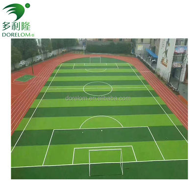 Migliora il tuo pavimento sportivo con erba per campo da calcio erba artificiale 4 * 25m per rotolo