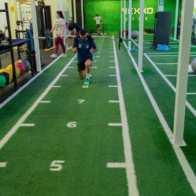 CE ISO9001 ISO14001 Certificato Dorelom Training Sport Turf Mat per pavimenti fitness