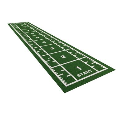 15 mm di altezza di pila Gym Sled pavimento con sport erba artificiale e logo personalizzato