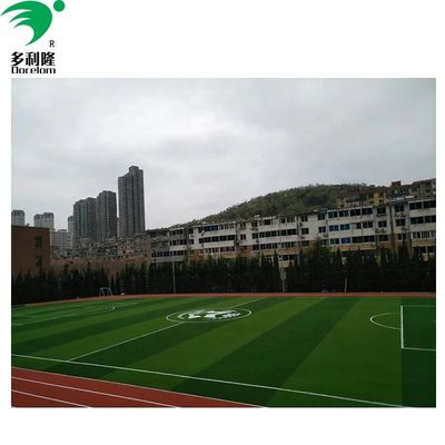 Certificazione ISO14001 erba artificiale da 40 mm/50 mm/60 mm per campi da calcio