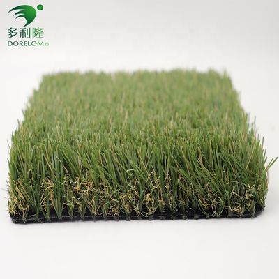 Protezione UV ad alta densità erba artificiale tappeto verde residenziale con riempimento da 6 mm