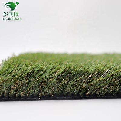 Protezione UV ad alta densità erba artificiale tappeto verde residenziale con riempimento da 6 mm