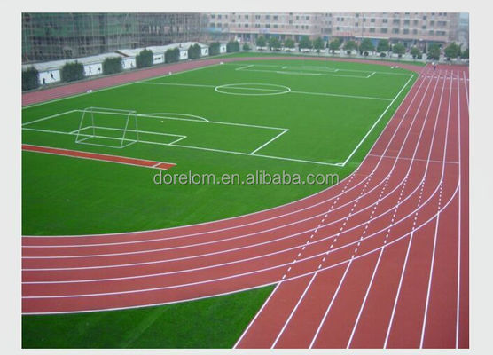 Mini campo da calcio erba artificiale con altezza 50 mm e supporto SBR non tessuto nel 2021