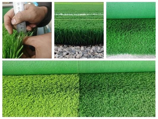 Per la costruzione duratura di erba sintetica verde PE 12000 DTEX
