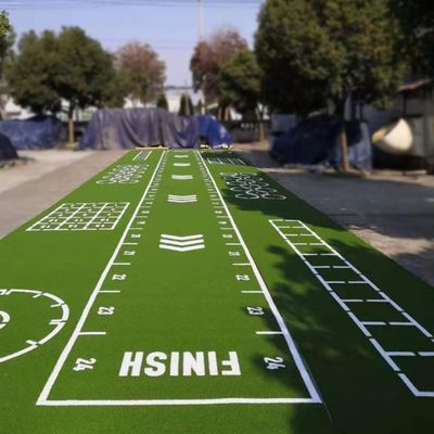 63000 punti di sutura/m2 Densità erba artificiale tappetino di erba sportiva per pavimenti fitness