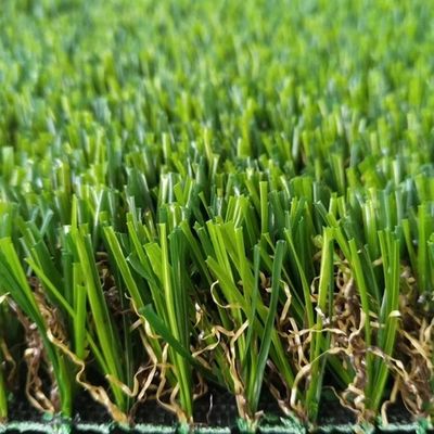 SPU rivestimento di erba artificiale verde naturale morbida per giardino esterno sfondo paesaggio