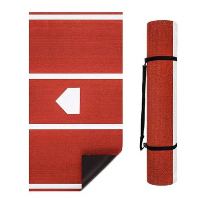 Matto di baseball portatile doppio PP NET PU per l'allenamento a domicilio