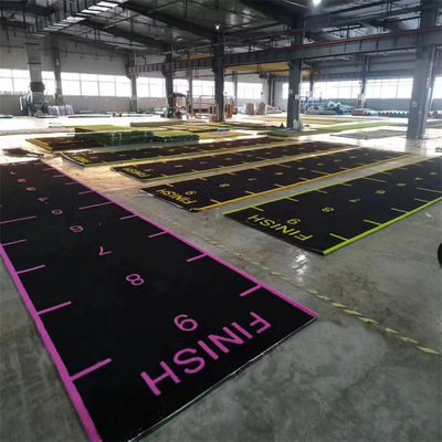 Campo da cricket 50 mm erba artificiale per il futsal palestra fitness calcio stadio di calcio