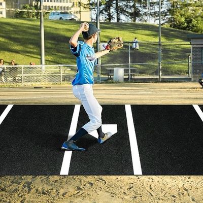 Matto di baseball portatile doppio PP NET PU per l'allenamento a domicilio