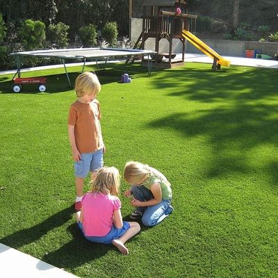 25mm altezza del palo 3/8 pollici di calibro erba artificiale prato perfetto per i bambini parco giochi
