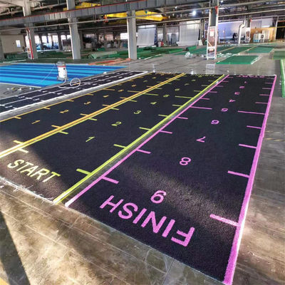 Campo da cricket 50 mm erba artificiale per il futsal palestra fitness calcio stadio di calcio