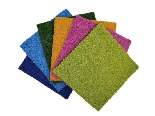 Double PP NET PU supporto di erba artificiale verde per palestra fitness pavimenti da cinese