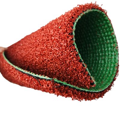 Pavimento di ginnastica in erba artificiale da 15 mm Pavimento sportivo con traino a traino con marchio di erba