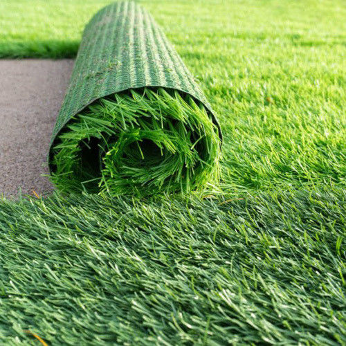 PE Non riempimento 50mm 60mm Green Plastic Sport erba sintetica per campo da calcio