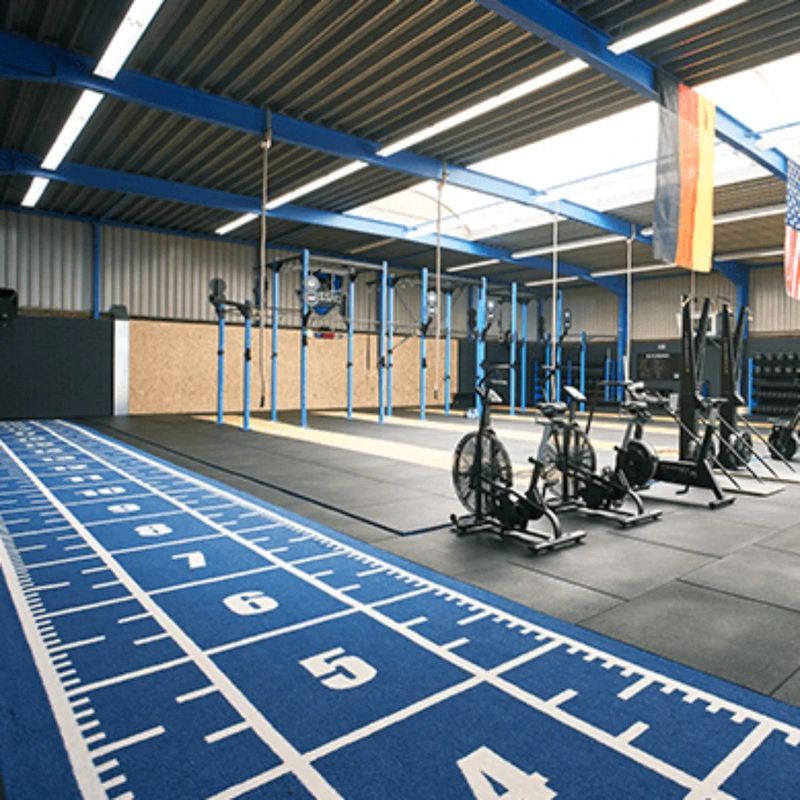 CE ISO9001 ISO14001 Certificato Dorelom Training Sport Turf Mat per pavimenti fitness