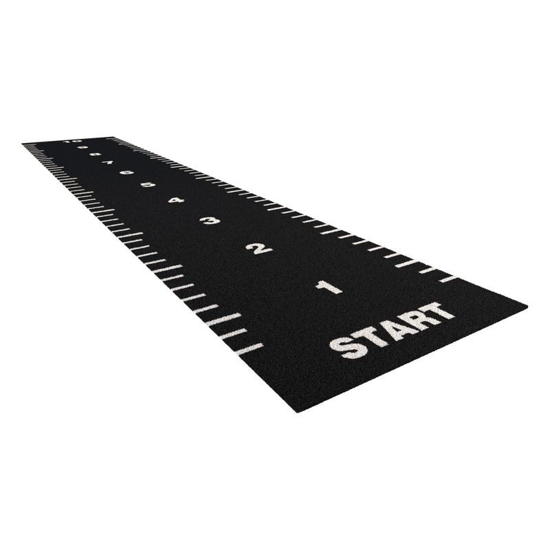 15 mm di altezza di pila Gym Sled pavimento con sport erba artificiale e logo personalizzato