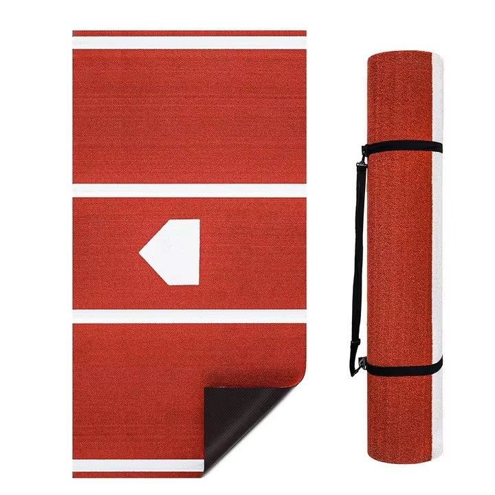 Matto di baseball portatile doppio PP NET PU per l'allenamento a domicilio