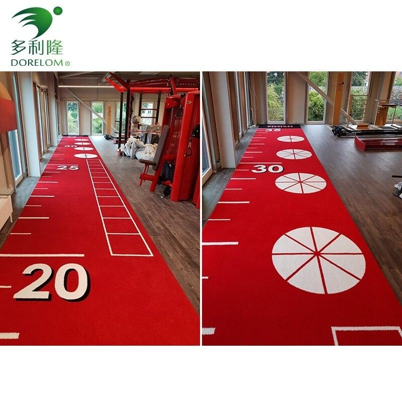 3/16&quot; di calibro erba artificiale per pavimenti per palestra fitness verde rosso nero blu bianco rosa