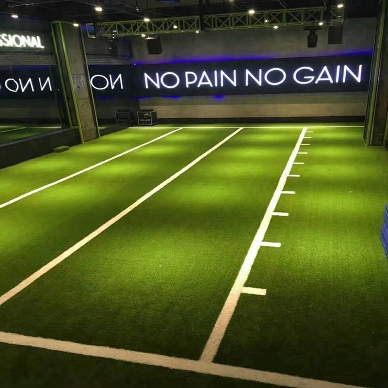 EN14904 Pavimenti sportivi in erba artificiale certificati per interni con densità 52500